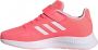 Adidas Hardloopschoenen RUNFALCON 2.0 EL K Kinderen Roze en wit - Thumbnail 5