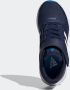 Adidas Performance Runfalcon 2.0 sneakers donkerblauw wit kobaltblauw kids - Thumbnail 9