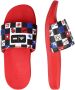 Adidas Sportswear x Disney adilette Comfort Spider-Man Slippers Kinderen Zwart - Thumbnail 5
