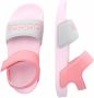 Adidas Adilette Sandalen Kinderen Clear Pink Super Pop Silver Metallic Kind - Thumbnail 7