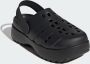 Adidas Sportswear adilette Platform Clogs Dames Zwart - Thumbnail 7