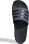 Adidas Adilette Comfort Sandalen 1 3 blauw grijs - Thumbnail 3