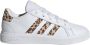 Adidas Sportswear Grand Court 2.0 sneakers wit panterprint Imitatieleer 35 1 2 - Thumbnail 7