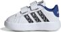 Adidas Sportswear MARVEL GRAND COURT SPIDER-MAN SCHOENEN PEUTERS Kinderen Wit - Thumbnail 4