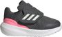 Adidas Sportswear Runfalcon 3.0 AC sneaker grijs wit roze - Thumbnail 9