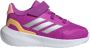 Adidas Sportswear Runfalcon 5 sneakers fuchsia zilver metallic Roze Jongens Meisjes Mesh 19 - Thumbnail 7