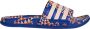 Adidas Sportswear adilette Comfort Slippers Dames Blauw - Thumbnail 8