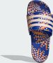 Adidas Sportswear adilette Comfort Slippers Dames Blauw - Thumbnail 9