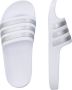 Adidas Sportswear adilette Aqua Badslippers Kids Kinderen Wit - Thumbnail 8