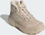 Adidas TERREX Winter Leather Mid Cut RAIN.RDY COLD.RDY Boots Unisex Beige - Thumbnail 13