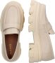 ALOHAS Cream Leather Loafers Trailblazer Style Beige Dames - Thumbnail 3
