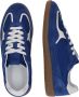 ALOHAS Tb.490 Rife Sheen Blauw Leren Sneakers Blue Dames - Thumbnail 10