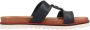 Ara Trendy Blauwe Leren Sandaal voor Dames Blue Dames - Thumbnail 21