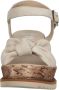 Ara Oranje dames sleehak sandalen - Thumbnail 9