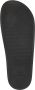 Armani Exchange Zwarte Effen Rubberen Slippers Black Heren - Thumbnail 9