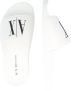 Armani Exchange Dames Hoofdband Slippers Lente Zomer Collectie White Dames - Thumbnail 7