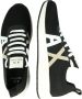 Emporio Armani Schoenen Zwart Polyester sneakers zwart - Thumbnail 9