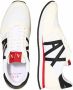 Armani Exchange Heren Sneakers Micro Suede White Heren - Thumbnail 15