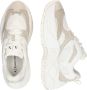 Armani Exchange Beige Rubberen Zool Damessneakers Beige Dames - Thumbnail 13