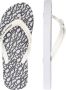 Armani Exchange Witte Rubberen Flip-Flop Sandaal - Thumbnail 4