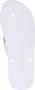 Armani Exchange Witte Rubberen Flip-Flop Sandaal - Thumbnail 5