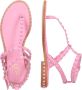 Ash Paros Brasil Pink Platte Sandalen Pink Dames - Thumbnail 6