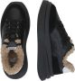 Ash Zwarte Leren Sneakers met Geperforeerde Details Black Dames - Thumbnail 16