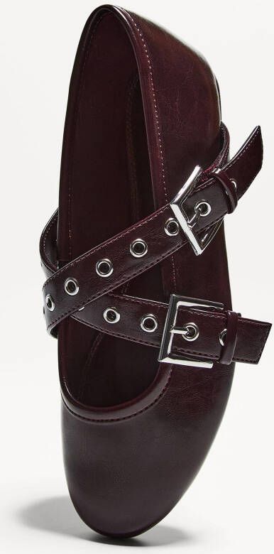 Bershka Ballerina met riempjes