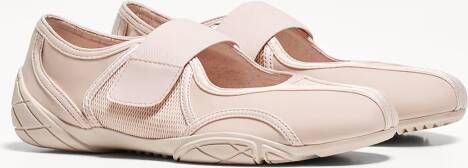 Bershka Ballerina met riempjes