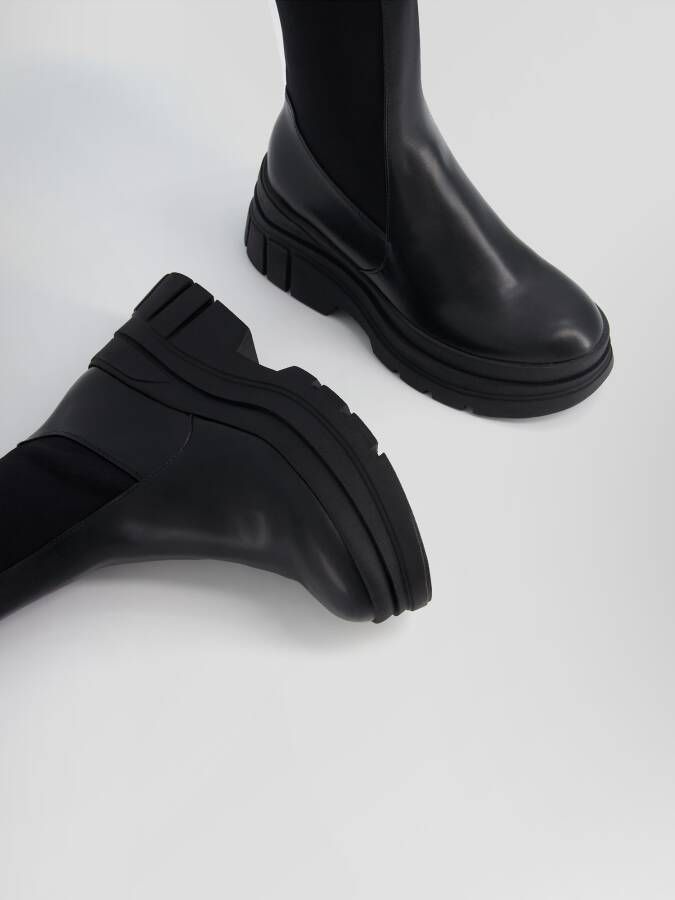 bershka chelsea boots