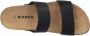 Bianco Betricia Twin Strap slippers zwart - Thumbnail 5