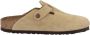 Birkenstock Beige Sandalen met Suède Bovenwerk en Verstelbare Metalen Gesp Beige - Thumbnail 17