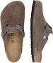 BIRKENSTOCK Slippers Heren Boston Heren Maat: 42 Materiaal: Suède Kleur: Bruin - Thumbnail 9