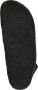 Birkenstock Andermatt Pantoffels Anthracite Narrow fit | Zwart | Wolvilt - Thumbnail 105
