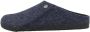 Birkenstock Pantoffels Heren Andermatt Wolvilt Sloffen Standaard Blauw Regular - Thumbnail 14