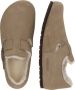 Birkenstock Nette schoenen London Shearling LEVE Taupe - Thumbnail 3