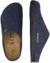 Birkenstock Zermatt Pantoffels Dark Blue Narrow fit | Blauw | Wolvilt - Thumbnail 33
