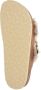Birkenstock Sandalen van suède leer met verstelbare bandjes Beige Dames - Thumbnail 12