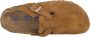 Birkenstock Boston SFB Mink narrow Veloursleder Suede Dames Pantoffels Mink - Thumbnail 15