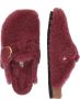 Birkenstock Boston Big Buckle Teddy Rivet Logo OS Slides Pink Dames - Thumbnail 8