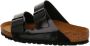 Birkenstock "Sliders Casual Open Platte Schoenen" Zwart Heren - Thumbnail 12
