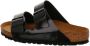 Birkenstock "Sliders Casual Open Platte Schoenen" Zwart - Thumbnail 12