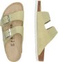 Birkenstock Dames Verstelbare Gespsandalen Beige Dames - Thumbnail 16
