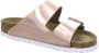 Birkenstock Arizona natuurleer metallic copper zacht voetbed regular sandalen dames (952091) - Thumbnail 12