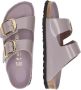 Birkenstock Arizona Big Buckle Slippers High-Shine Faded Purple Narrow Fit Dames - Thumbnail 4