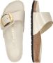 Birkenstock Madrid Big Buckle Natural Leather Patent Narrow - Thumbnail 14