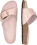 Birkenstock Madrid Big Buckle Natural Leather Patent High Shine Light Rose Narrow - Thumbnail 4