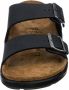 Birkenstock Arizona Heren Slippers Desert Soil Black Regular fit | Zwart | Imitatieleer - Thumbnail 5