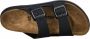 Birkenstock Arizona Heren Slippers Desert Soil Black Regular fit | Zwart | Imitatieleer - Thumbnail 6