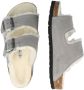 Birkenstock Arizona Shearling Slippers Stone Coin Narrow fit | Grijs | Suède - Thumbnail 196